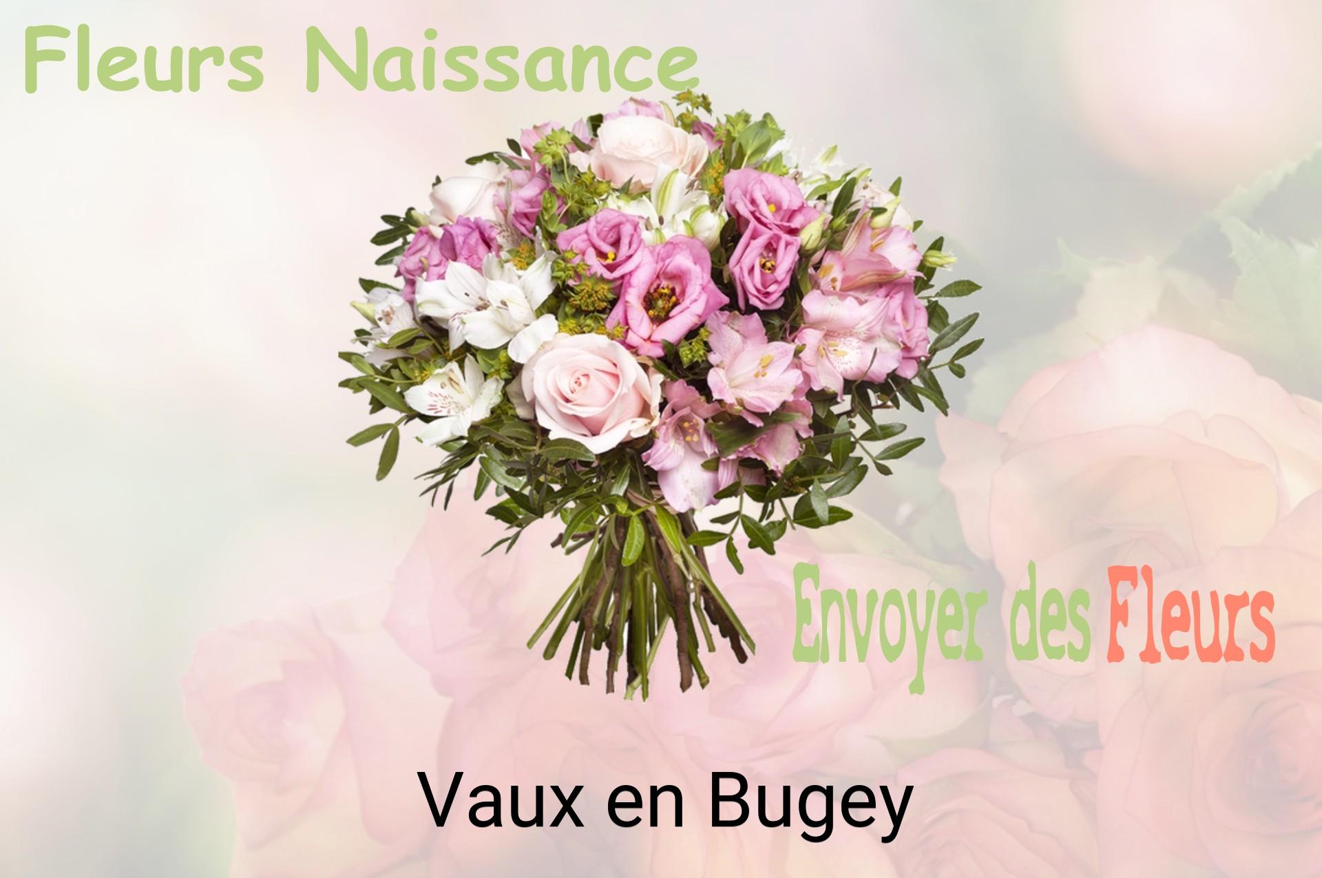 Bouquet de fleurs de naissance livré à Vaux-en-Bugey