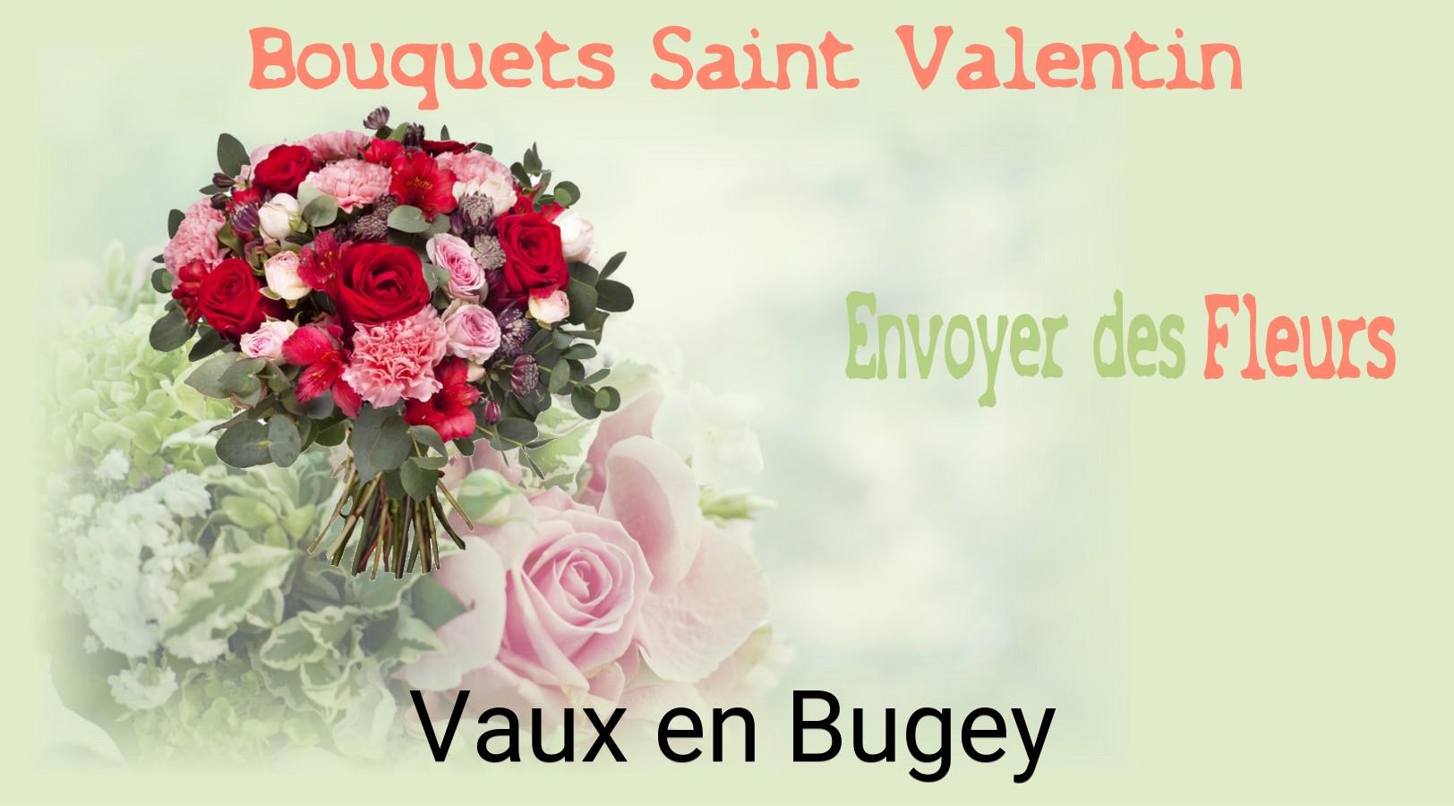 Roses de Saint-Valentin livrées à Vaux-en-Bugey